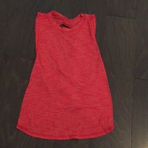 Lululemon open back top size 2